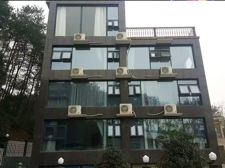 湘乡别墅铝合金窗